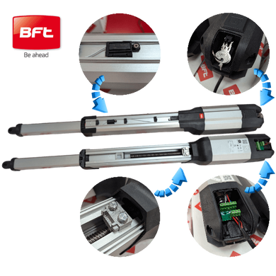 BFT KUSTOS BT B25 PRO KIT Автоматика для розсувних воріт КОМПЛЕКТ