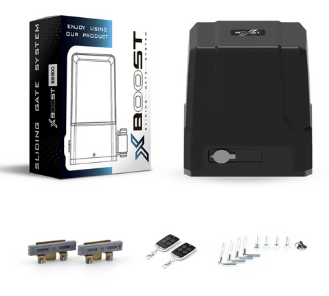 X-BOOST ES 900 ECO KIT &mdash; АВТОМАТИКА ДЛЯ ВІДКАТНИХ ВОРІТ ДО 900 КГ З БАЗОВОЮ КОМПЛЕКТАЦІЄЮ