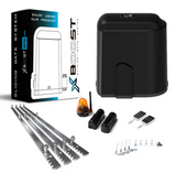 НЕДОРОГИЙ КОМПЛЕКТ X-BOOST E 600 MAXI KIT &mdash; АВТОМАТИКА ДЛЯ ВІДКАТНИХ ВОРІТ ДО 600 КГ, ПОВНИЙ НАБІР