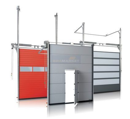 Промислові ворота секційні RYTERNA TLP 2600х4200, 2600, 4200, RYTERNA