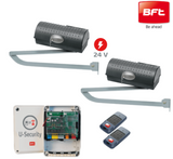 BFT IGEA BT KIT &mdash; ВАЖІЛЬНА АВТОМАТИКА ДЛЯ РОЗПАШНИХ ВОРІТ 24V ДЛЯ СКЛАДНИХ УМОВ МОНТАЖУ