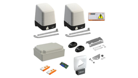 ROGER TECHNOLOGY SET H23/284 &mdash; КОМПЛЕКТ ВАЖІЛЬНОЇ АВТОМАТИКИ 230V ДЛЯ РОЗПАШНИХ ВОРІТ, КУПИТИ ЛУЦЬК РІВНЕ ІВАНО-ФРАНКІВСЬК ЛЬВІВ