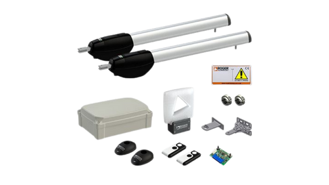 ROGER TECHNOLOGY KIT BE20/212/HS BRUSHLESS &mdash; HIGH SPEED АВТОМАТИКА ДЛЯ ШВИДКОГО ВІДКРИВАННЯ РОЗПАШНИХ ВОРІТ
