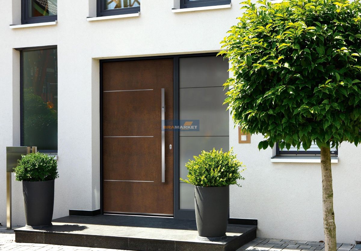 якісні двері з алюмінію - утеплені вхідні конструкції - монтаж