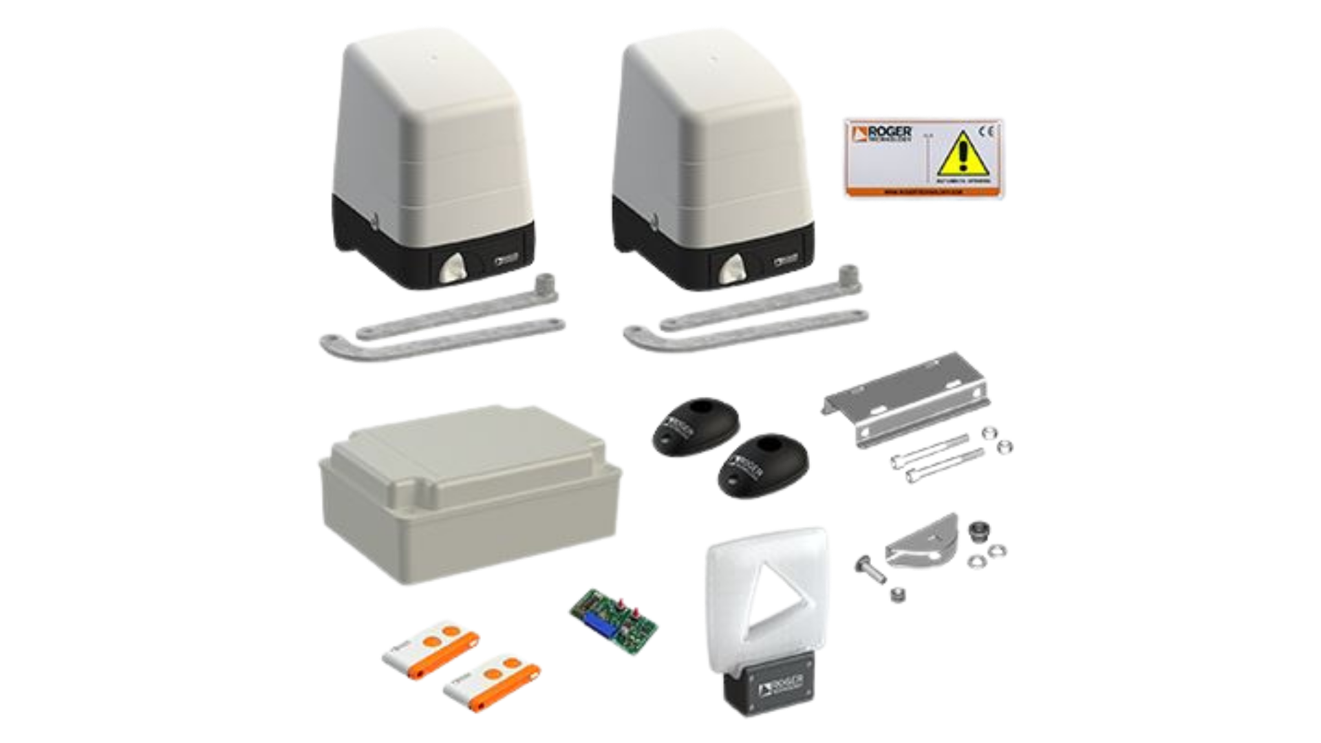 АВТОМАТИКА ROGER TECHNOLOGY SET H23/284 — купити приводи електричні для розпашних воріт, замовити встановлення двигунів