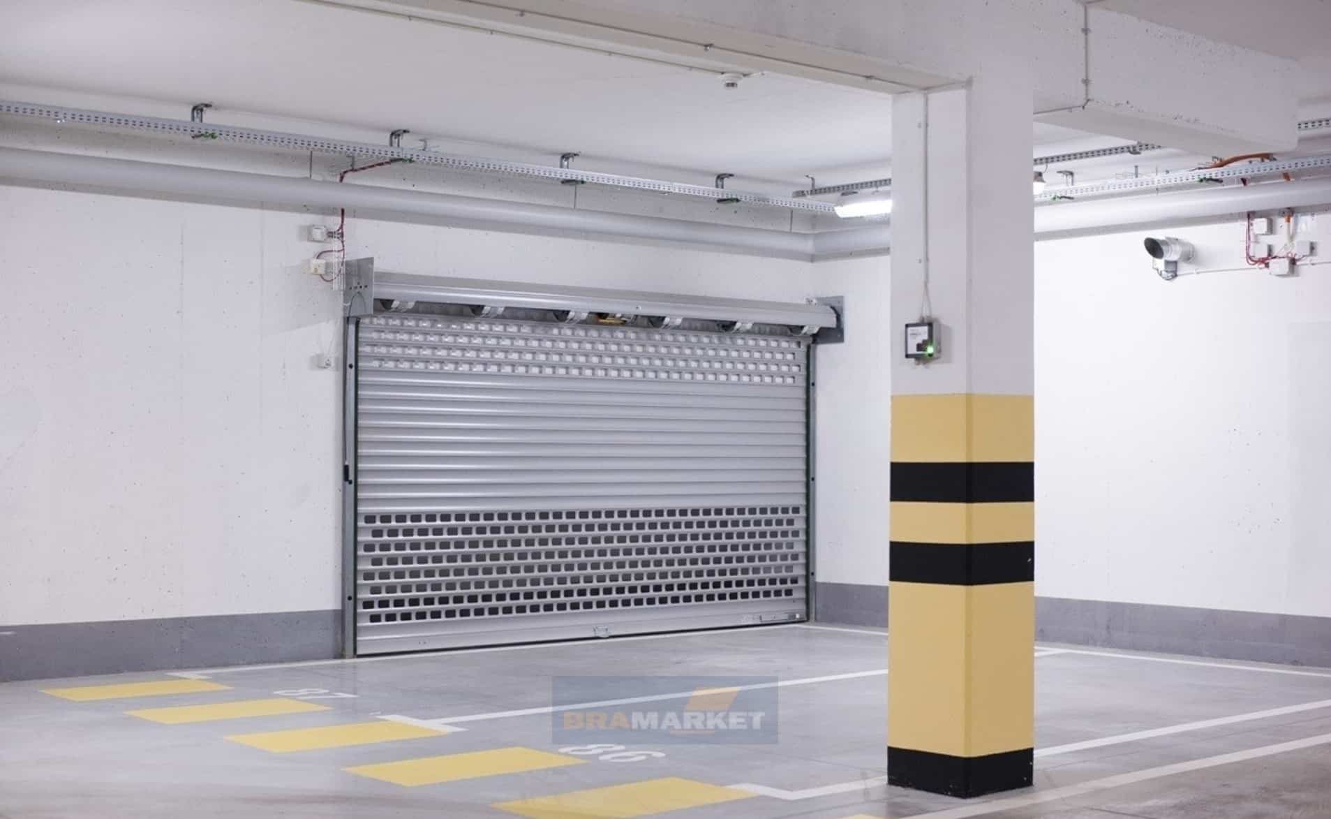 Ворота та ролети для підземного паркингу будинку - замовити виготовлення у місті Львів