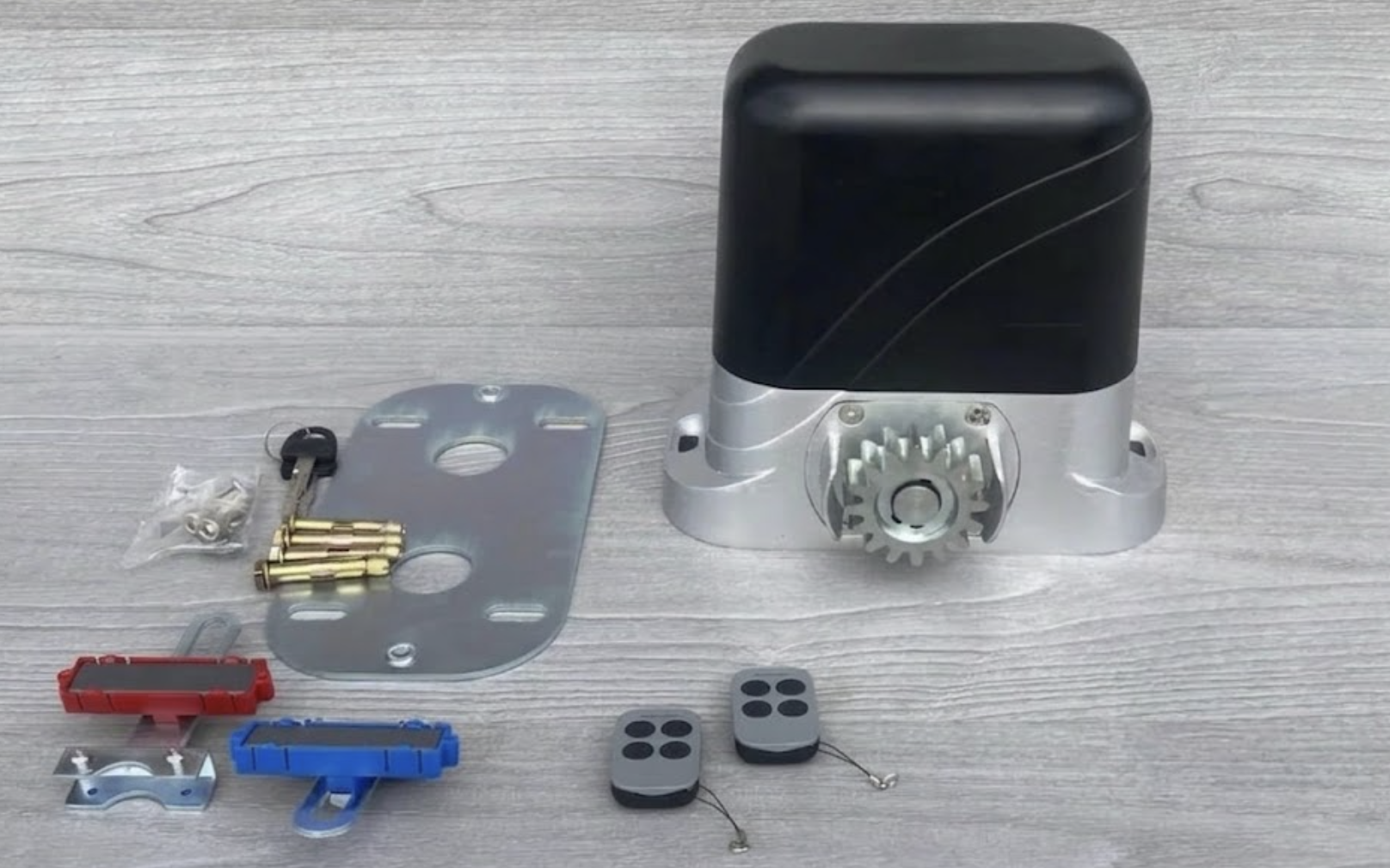 X-BOOST E 600 ECO KIT — АВТОМАТИКА ДЛЯ ВІДКАТНИХ ВОРІТ ДО 600 КГ ЗІ СПРОЩЕНОЮ КОМПЛЕКТАЦІЄЮ